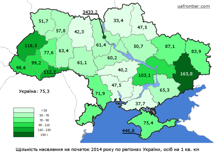 Щільність-населення-на-початок-2014-року-по-регіонах-України-осіб-на-1-кв.-км