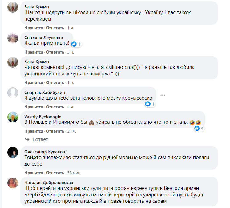 Єгорова спровокувала новий скандал / скріншот